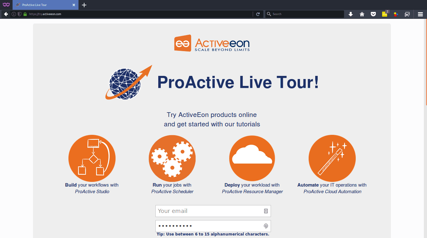 login to proactive